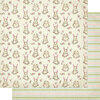 Authentique Paper - Cottontail Collection - 12 x 12 Double Sided Paper - Number Two