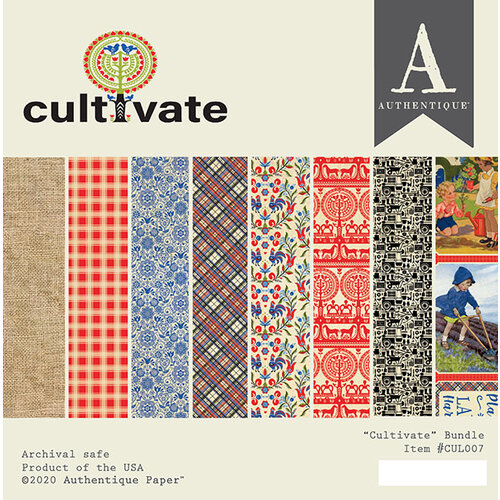 Authentique Paper - Cultivate Collection - 6 x 6 Paper Pad Bundle