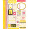 Authentique Paper - Blissful Collection - Die Cut Cardstock Pieces - Icons