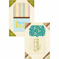 Authentique Paper - Splendid Collection - Headlines - Die Cut Cardstock Titles 1