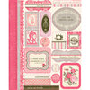 Authentique Paper - Uncommon Collection - Die Cut Cardstock Pieces - Icons