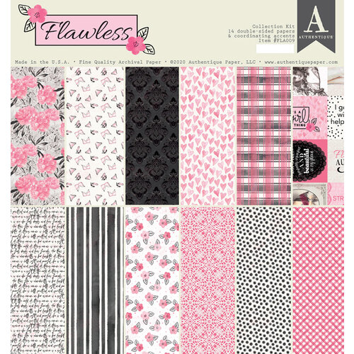 Authentique Paper - Flawless Collection - 12 x 12 Collection Kit