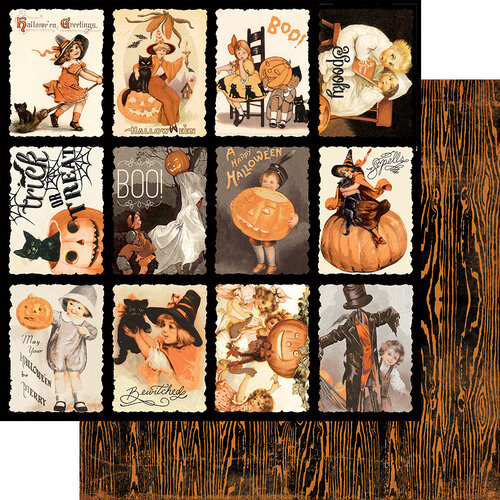 Authentique Paper - Masquerade Collection - 12 x 12 Double Sided Paper - Seven