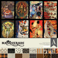 Authentique Paper - Masquerade Collection - 12 x 12 Collection Kit