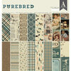 Authentique Paper - Purebred Collection - 12 x 12 Paper Pad