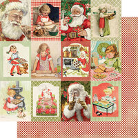 Authentique Paper - Christmas - Rejoice Collection - 12 x 12 Double Sided Paper - Number Nineteen