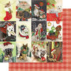 Authentique Paper - Christmas - Rejoice Collection - 12 x 12 Double Sided Paper - Number Twenty-one