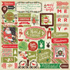 Authentique Paper - Christmas - Rejoice Collection - 12 x 12 Cardstock Stickers - Details