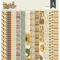 Authentique Paper - Splendor Collection - 12 x 12 Paper Pad