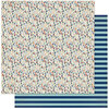 Authentique Paper - Voyage Collection - 12 x 12 Double Sided Paper - Number Six