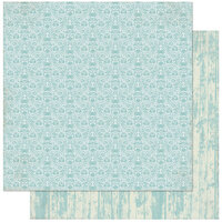 Authentique Paper - Voyage Collection - 12 x 12 Double Sided Paper - Number Seven
