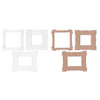 Basically Bare - Basically Embellies - Bare Basics - Chipboard and Acrylic Pieces - Fanciful Frames II Set
