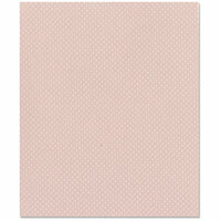 Bazzill Basics - 8.5 x 11 Cardstock - Dotted Swiss Texture - Sunset Rose