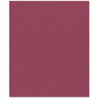 Bazzill Basics - 8.5 x 11 Cardstock - Canvas Texture - Sweetheart