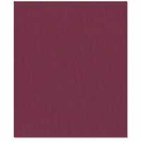 Bazzill Basics - 8.5 x 11 Cardstock - Canvas Texture - Juneberry