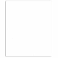 Bazzill Basics - 8.5 x 11 Cardstock - Classic Texture - White