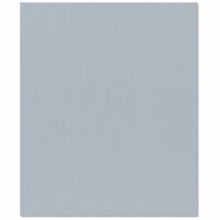 Bazzill Basics - 8.5 x 11 Cardstock - Canvas Texture - Smoky