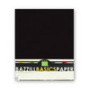 Bazzill Basics - Bulk Cardstock Pack - 25 Sheets - 8.5 x 11 - Black