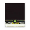 Bazzill Basics - Bulk Cardstock Pack - 25 Sheets - 8.5x11 - Raven