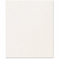 Bazzill - 8.5 x 11 Wedding Cardstock - White Wedding Pin Stripe