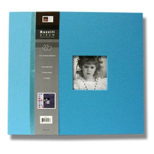 Bazzill Basics Album Collection - 12x12 Postbound - Artesian Pool