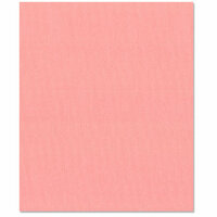 Bazzill Basics - 8.5 x 11 Cardstock - Canvas Bling Texture - Pink Cadillac, CLEARANCE