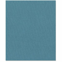 Bazzill Basics - 8.5 x 11 Cardstock - Canvas Bling Texture - Crystal Blue