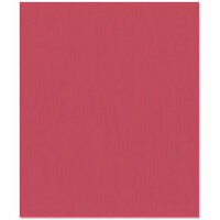 Bazzill Basics - 8.5 x 11 Cardstock - Burlap Texture - Ruby Red