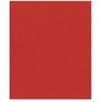 Bazzill Basics - 8.5 x 11 Cardstock - Grasscloth Texture - Grenadine