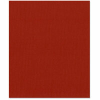 Bazzill Basics - 8.5 x 11 Cardstock - Grasscloth Texture - Red Devil