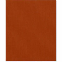 Bazzill Basics - 8.5 x 11 Cardstock - Grasscloth Texture - Red Rock