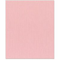 Bazzill Basics - 8.5 x 11 Cardstock - Canvas Texture - Cherry Vanilla, CLEARANCE