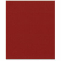 Bazzill Basics - 8.5 x 11 Cardstock - Smooth Texture - Pomegranate Splash