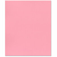 Bazzill Basics - 8.5 x 11 Cardstock - Smooth Texture - Strawberry Splash, CLEARANCE