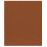 Bazzill Basics - 8.5 x 11 Cardstock - Canvas Texture - Sienna, CLEARANCE