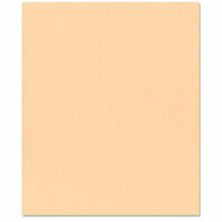 Bazzill Basics - 8.5 x 11 Cardstock - Canvas Texture - Peach, CLEARANCE