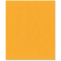 Bazzill Basics - 8.5 x 11 Cardstock - Canvas Texture - Cheddar