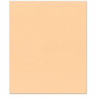 Bazzill - 8.5 x 11 Cardstock - Grasscloth Texture - Peach Glow