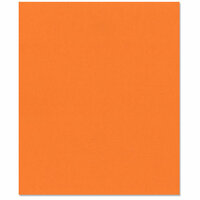 Bazzill Basics - 8.5 x 11 Cardstock - Smooth Texture - Tangerine Blast