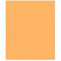 Bazzill Basics - 8.5 x 11 Cardstock - Smooth Texture - Marmalade Blast