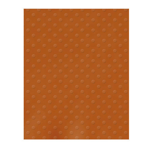 Bazzill Basics - 8.5 x 11 Cardstock - Dotted Swiss Texture - Terra Cotta