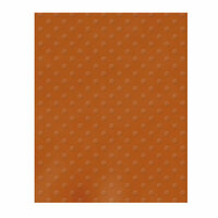 Bazzill Basics - 8.5 x 11 Cardstock - Dotted Swiss Texture - Terra Cotta