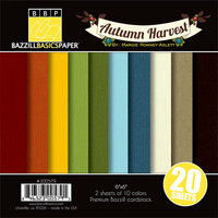 Bazzill Basics - Margie Romney Aslett - Autumn Harvest Collection - 6 x 6 Coordinating Cardstock Multipack