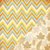 Bazzill Basics - Margie Romney Aslett - Autumn Harvest Collection - 12 x 12 Double Sided Paper - Candy Corn Chevron