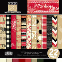 Bazzill Basics - Margie Romney Aslett - Nordic Pines Collection - 12 x 12 Assortment Pack