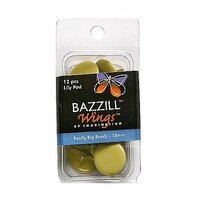 Bazzill Basics - Really Big Brads - 18 mm - Lily Pad, CLEARANCE