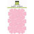 Bazzill Basics - Paper Shapes - Flowers - 6 Pieces - Primula - Cotton Candy