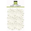 Bazzill Basics - Paper Shapes - Flowers - 6 Pieces - Primula - Natural