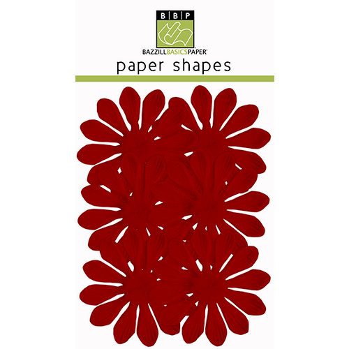 Bazzill Basics - Paper Shapes - Flowers - 6 Pieces - Gerbera - Phoenix