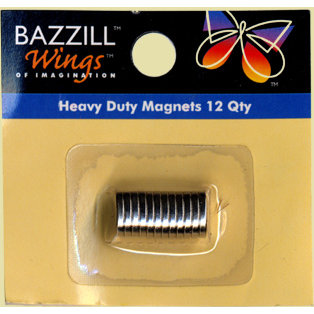 Bazzill Basics - Heavy Duty Magnets - 12 Qty